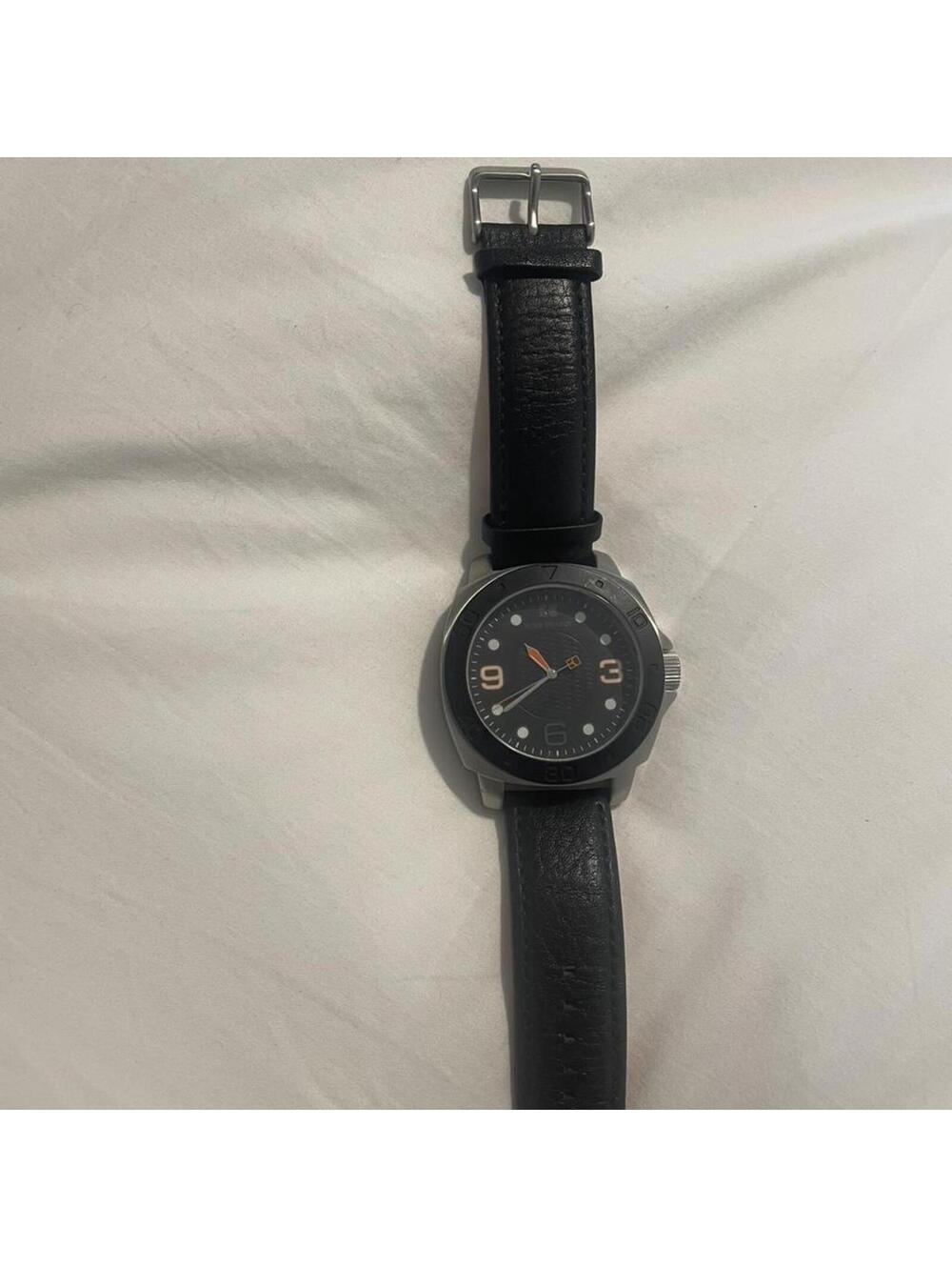 Boss Orange Men's Black Watch